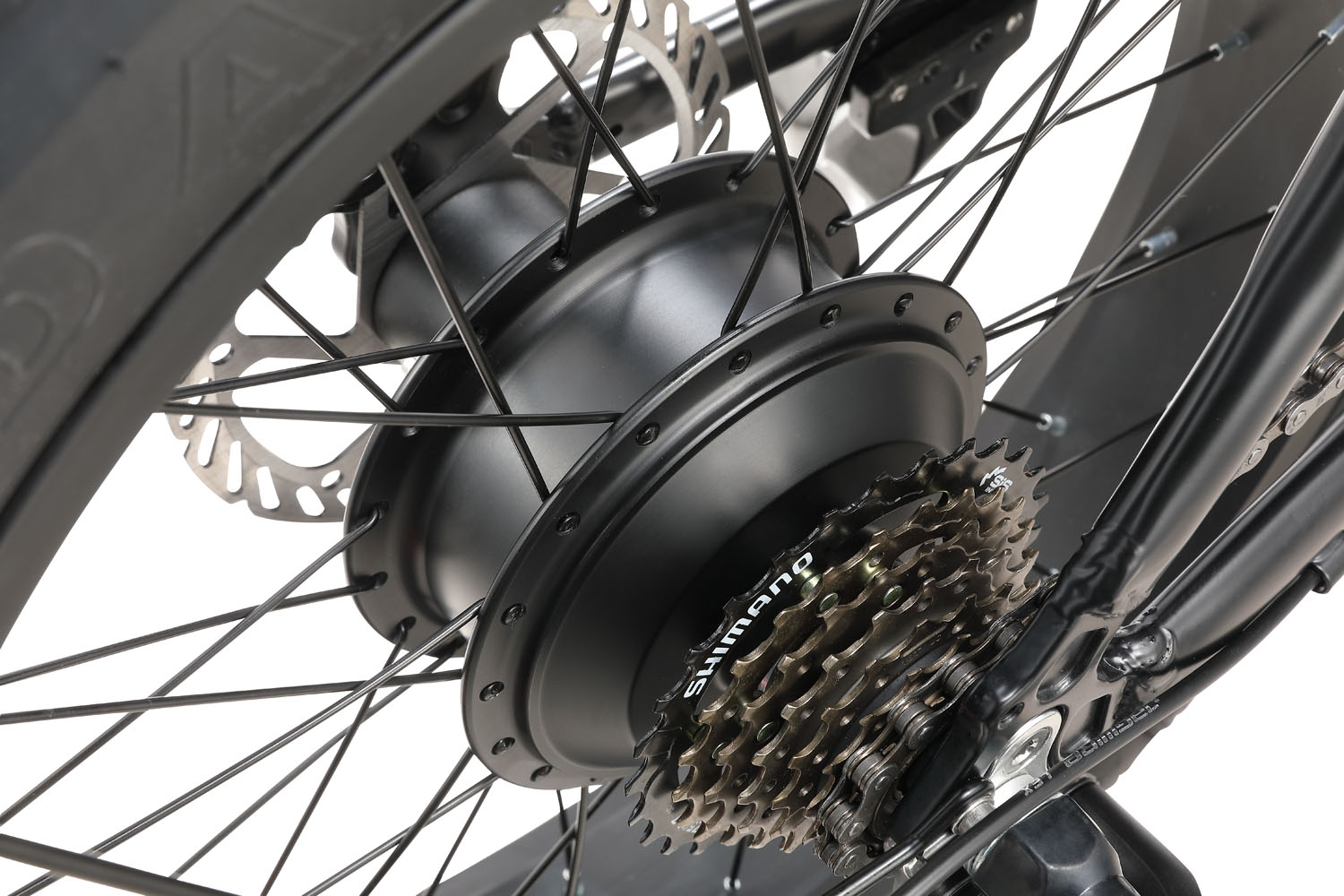 Bicicleta Eléctrica Moboss Ebike Crow 350W 20"