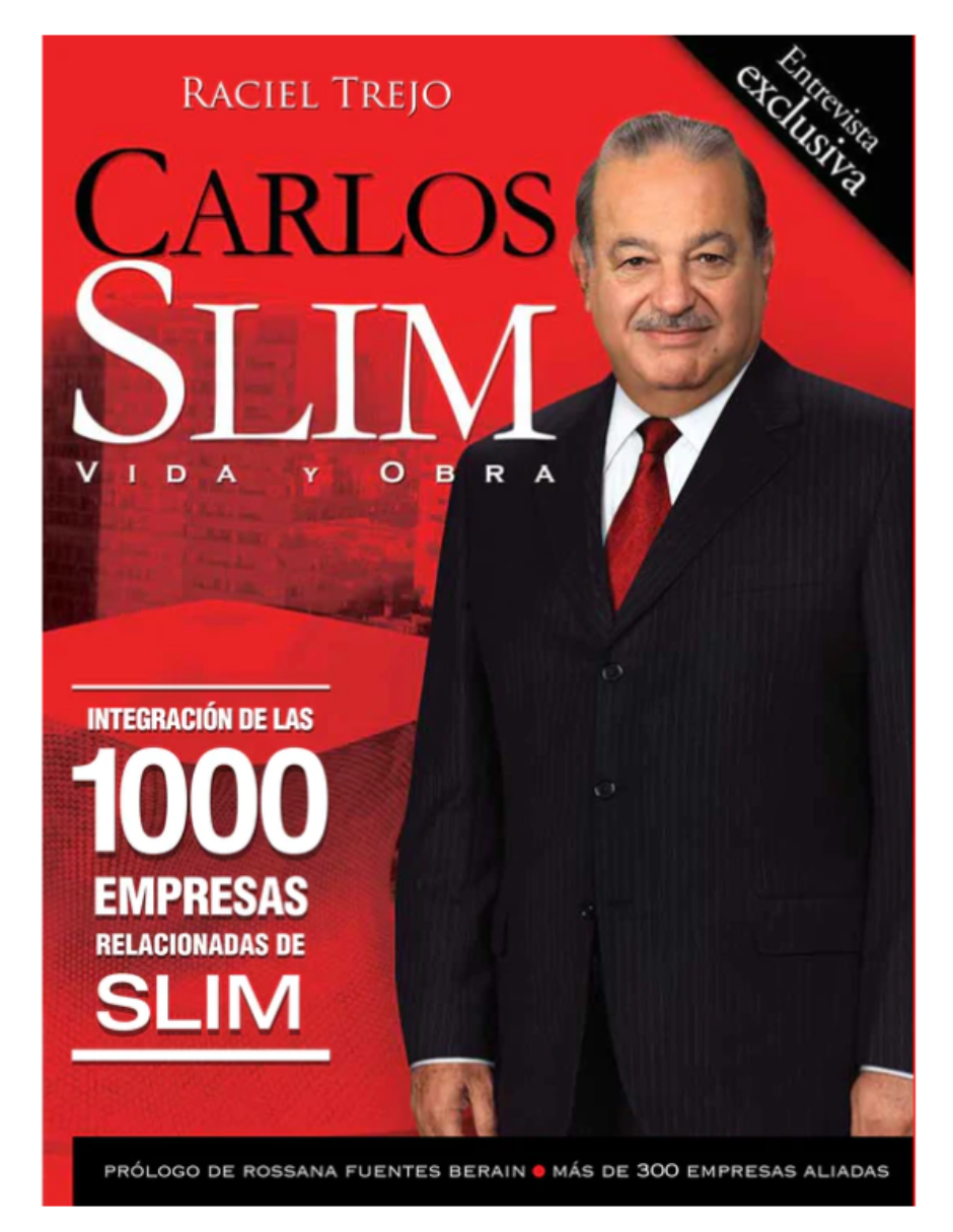 Libro Carlos Slim: Tomo 1 | Vida Y Obra | Pasta Dura.