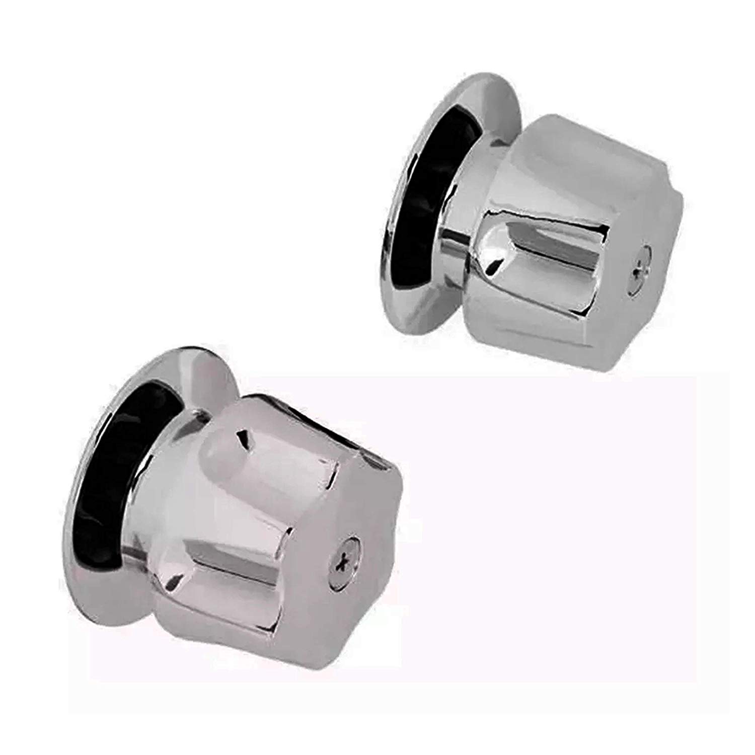 Juego De 2 Manerales Metálicos Y 2 Chapetones Para Regadera IML 