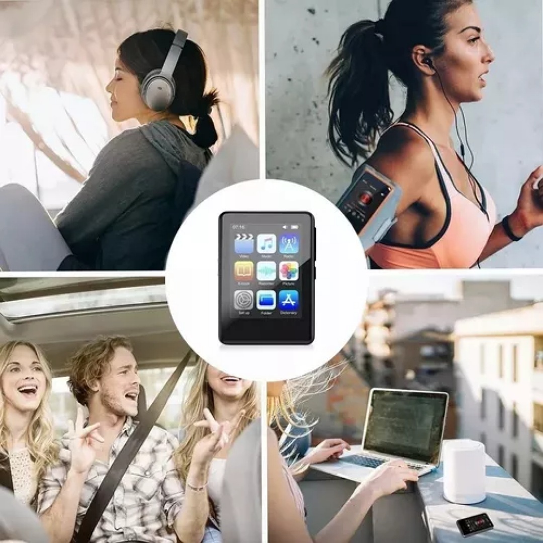 Reproductor Mp3 Con Bluetooth, Táctil, Excelentes Acabados