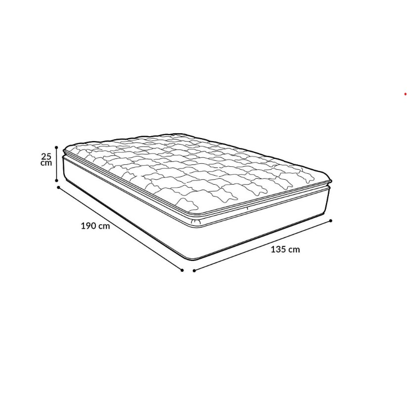 Colchón Matrimonial Restonic Blair Mooncare