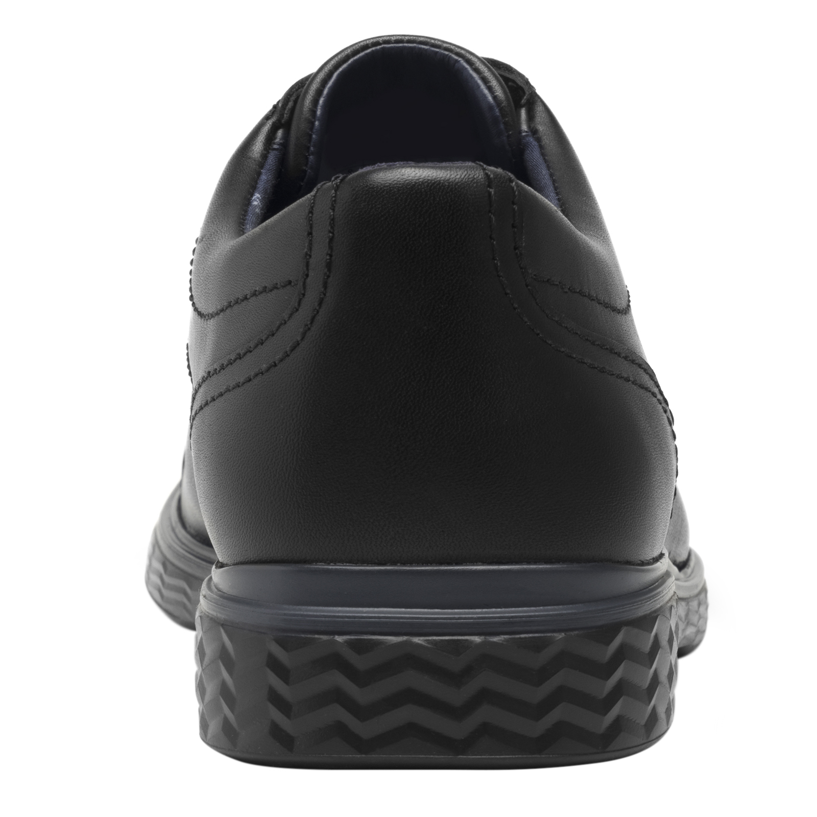 Zapato Derby Negro De Semi Vestir Flexi Hombre 409405 Clasic