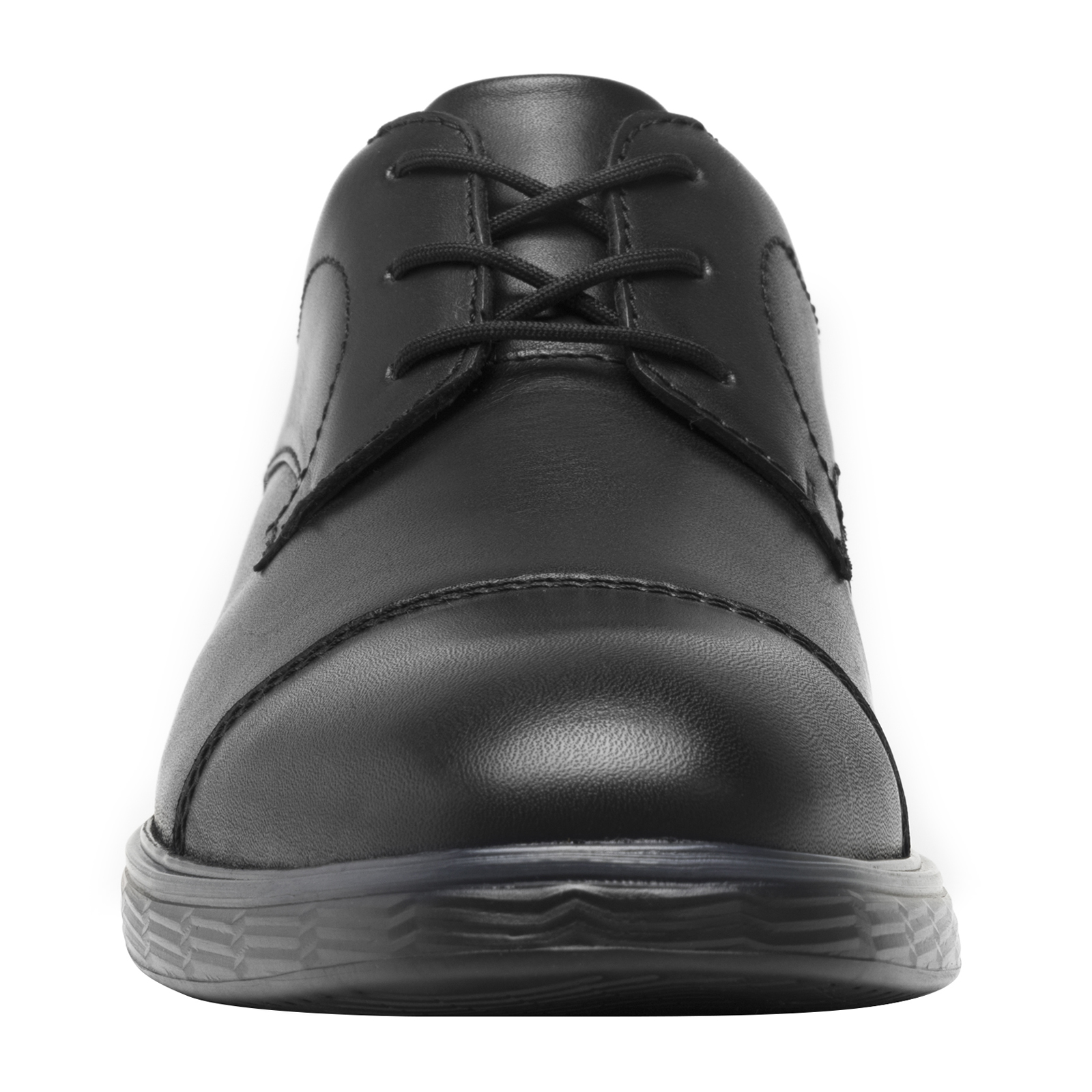 Zapato Derby Negro De Semi Vestir Flexi Hombre 409405 Clasic