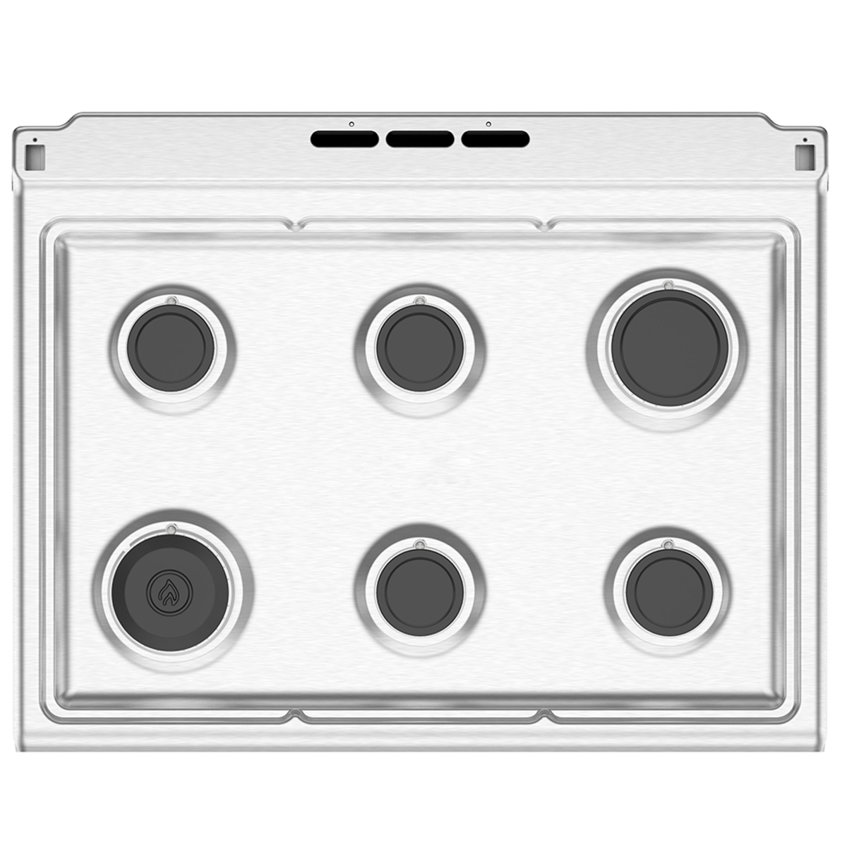 Estufa de Piso 76 cm (30 pulgadas) Inoxidable Mabe - DEM7673CFIX2