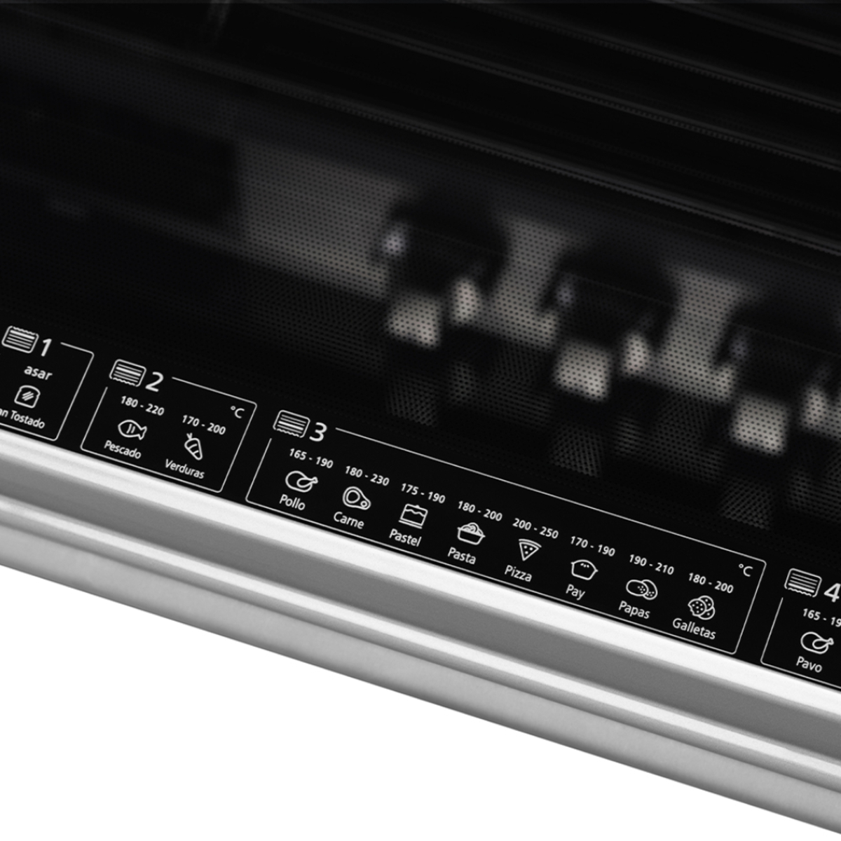 Estufa de Piso 76 cm 30 pulgadas Inoxidable Mabe - EMH7602JSS0