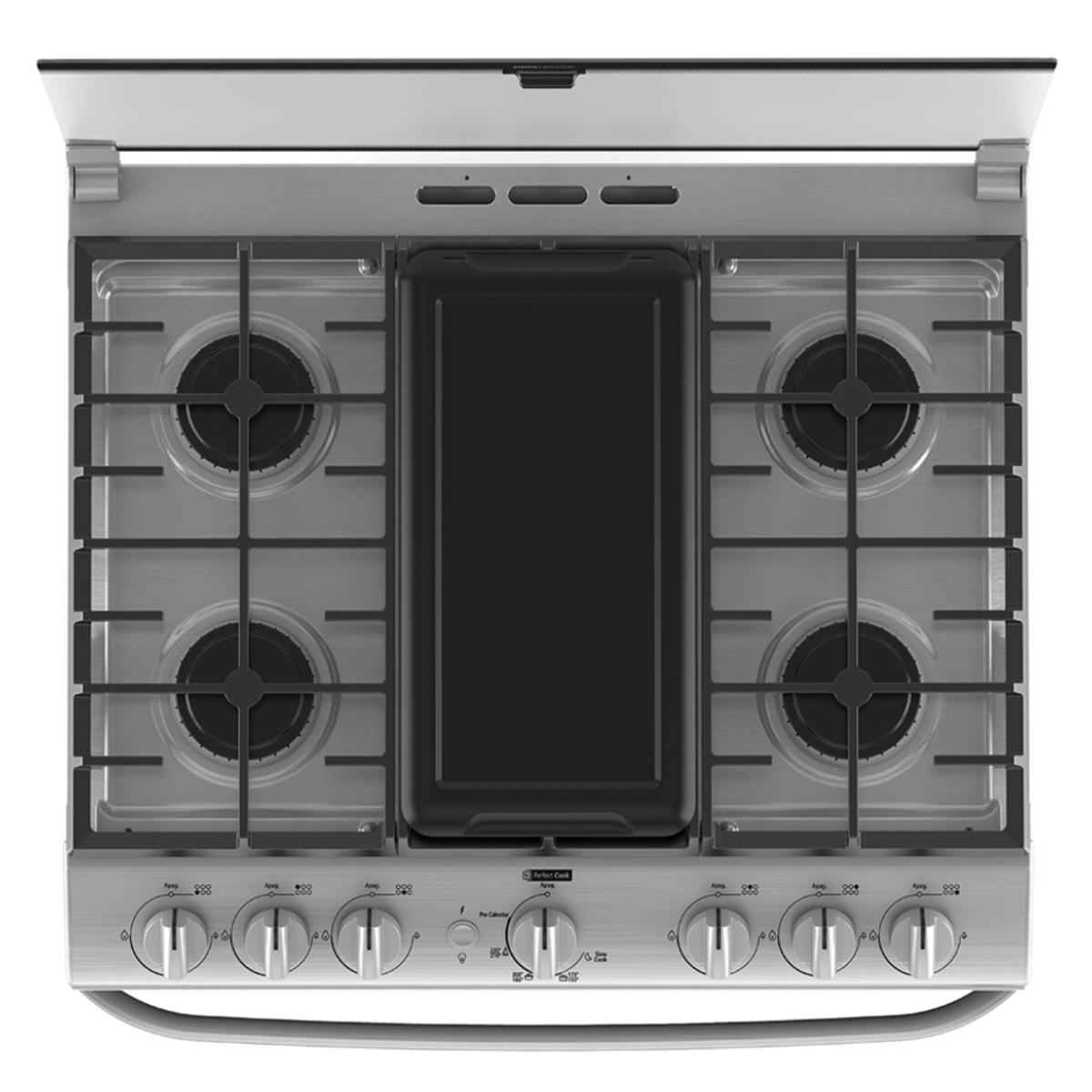 Estufa de Piso 76 cm 30 pulgadas Inoxidable Mabe - EMH7602JSS0