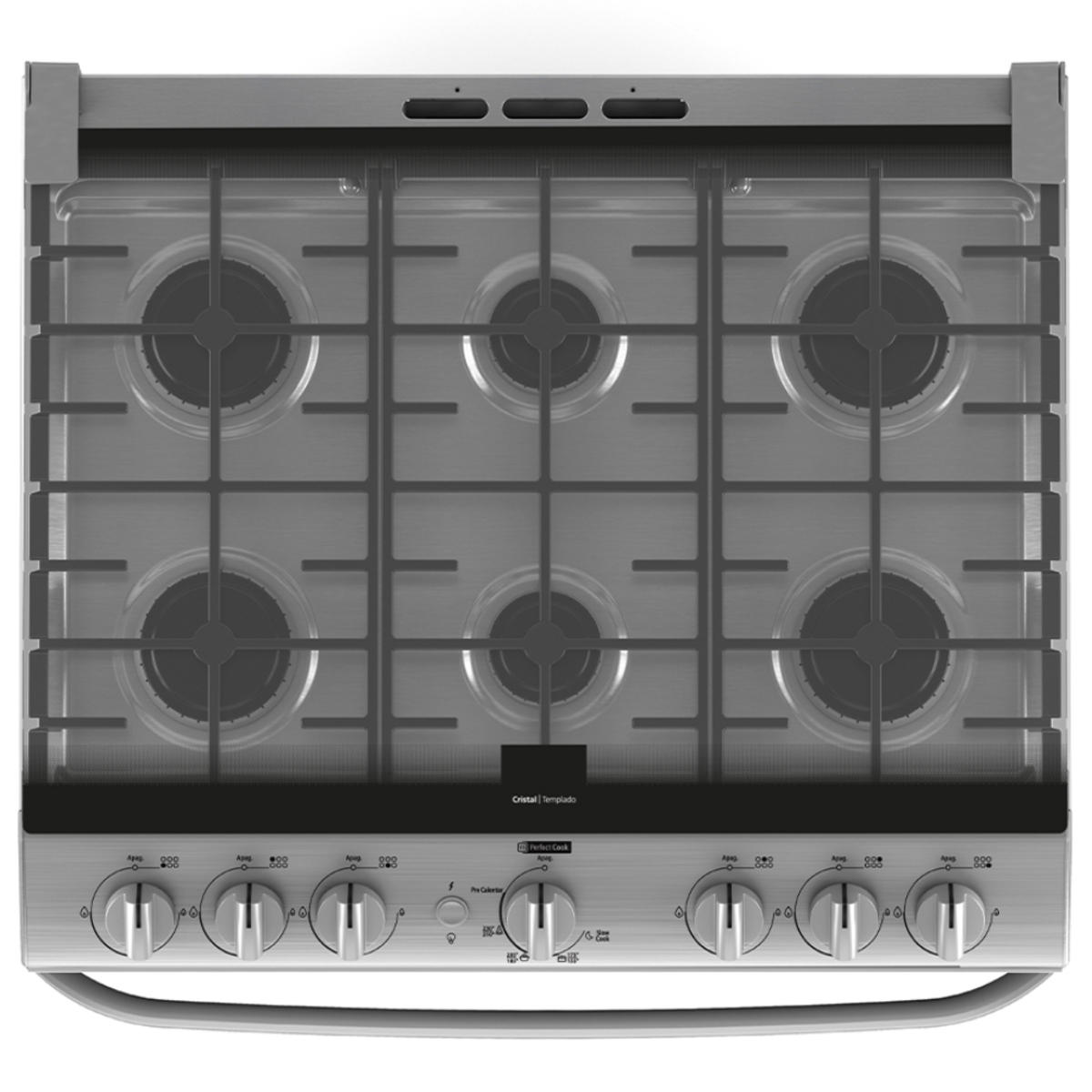 Estufa de Piso 76 cm 30 pulgadas Inoxidable Mabe - EMH7602JSS0