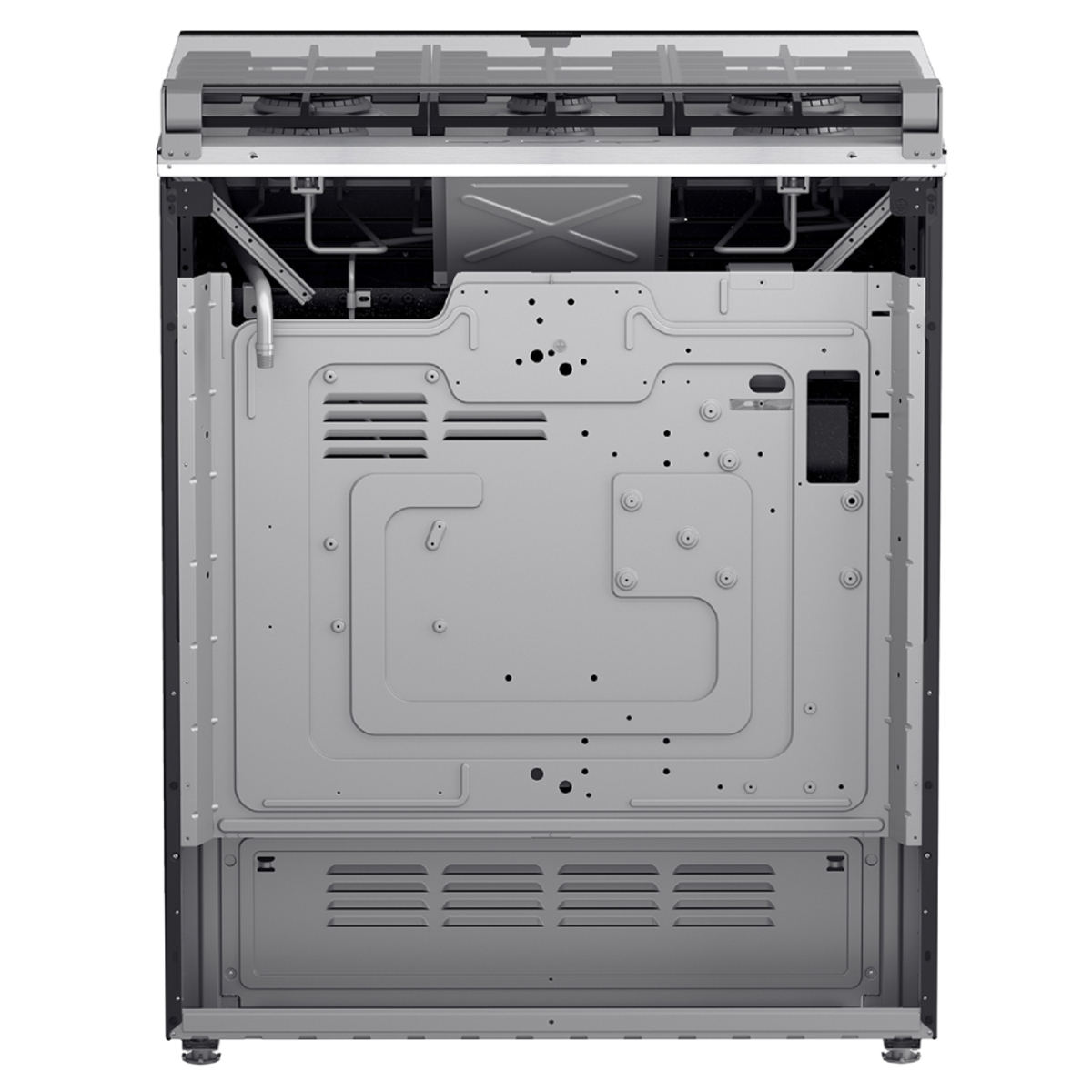 Estufa de Piso 76 cm 30 pulgadas Inoxidable Mabe - EMH7602JSS0