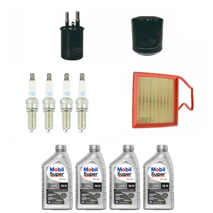 Kit Afinacion Chevrolet Aveo 1.5 Ng Aceite 5w30 Dexos