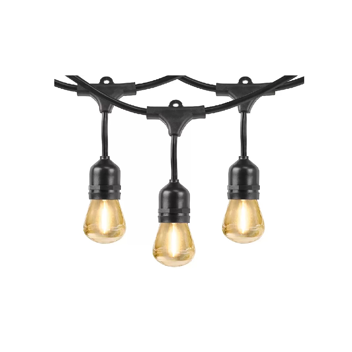 Tira Luces En Serie Led Estilo Vintage Exterior 14.6m 