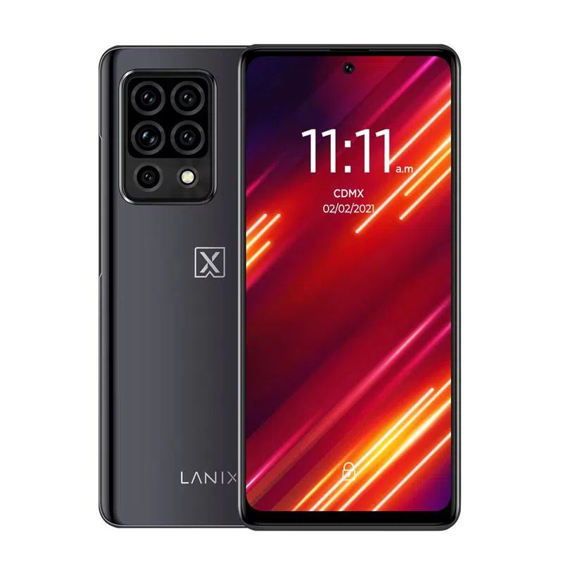Smartphone Lanix ALPHA 9V Dual Sim, 128GB 8GB RAM, Gris