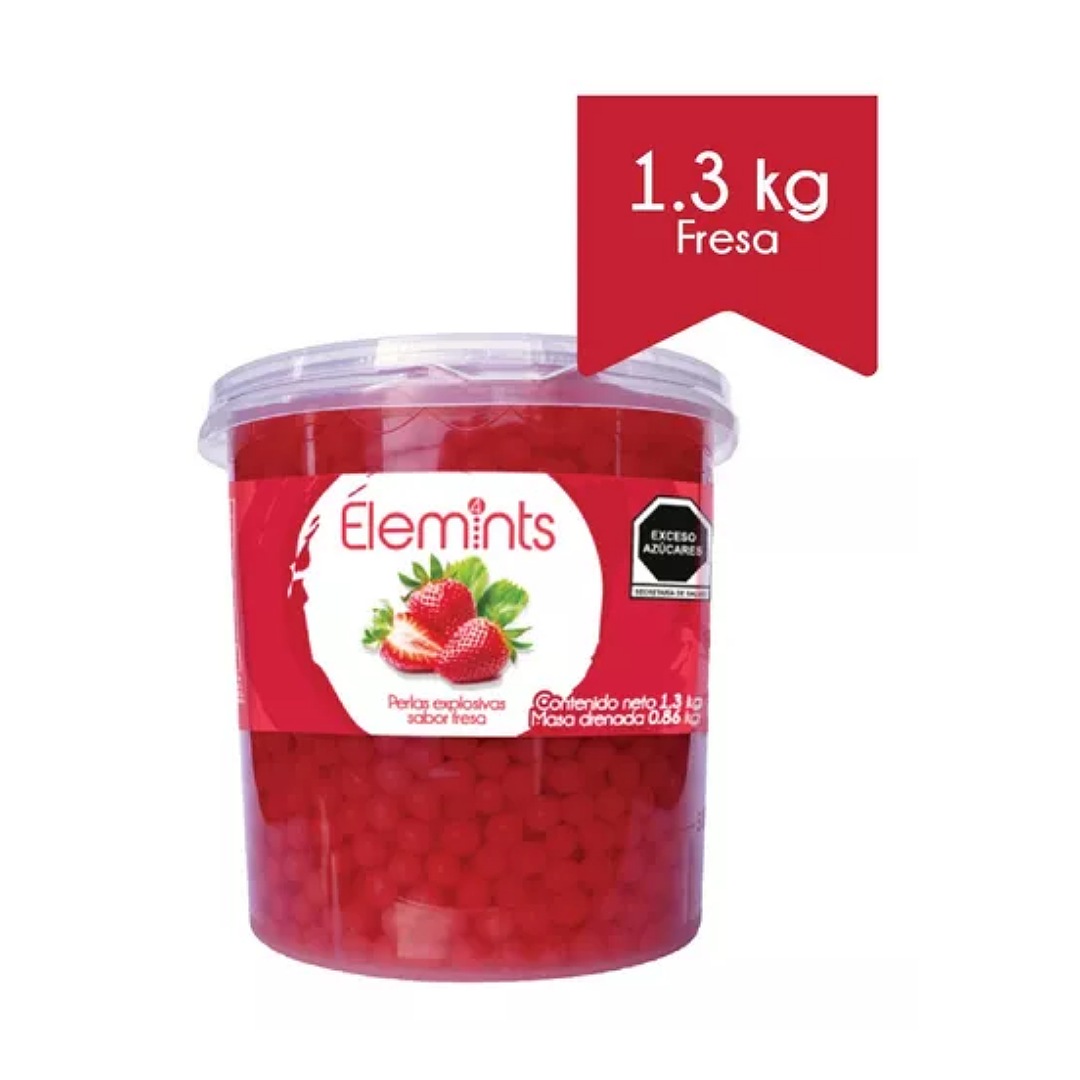 Popping Pearl / Perlas Explosivas 1.3 Kg Soda Italiana sabor fresa