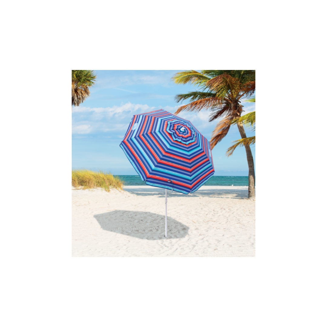 Sombrilla Playera Tommy Bahama UPF50+ Toldo Inclinable.