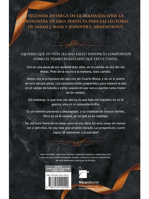 Destello. La prisionera de oro 2 Autor Kennedy, Raven