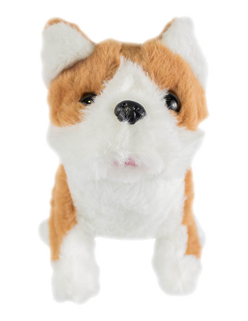 Set estética con perrito de peluche con varios movimientos y accesorios de cuidado 