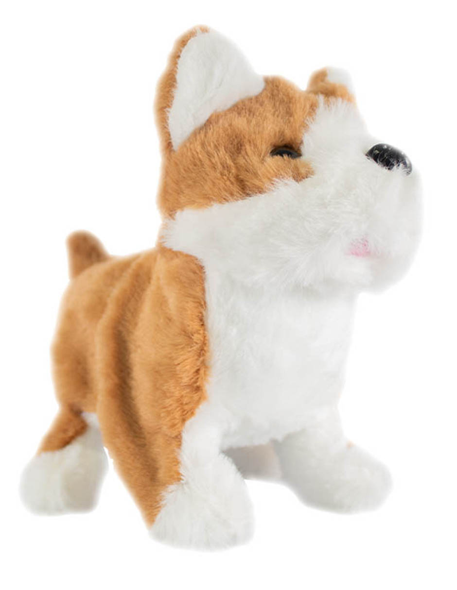 Set estética con perrito de peluche con varios movimientos y accesorios de cuidado 