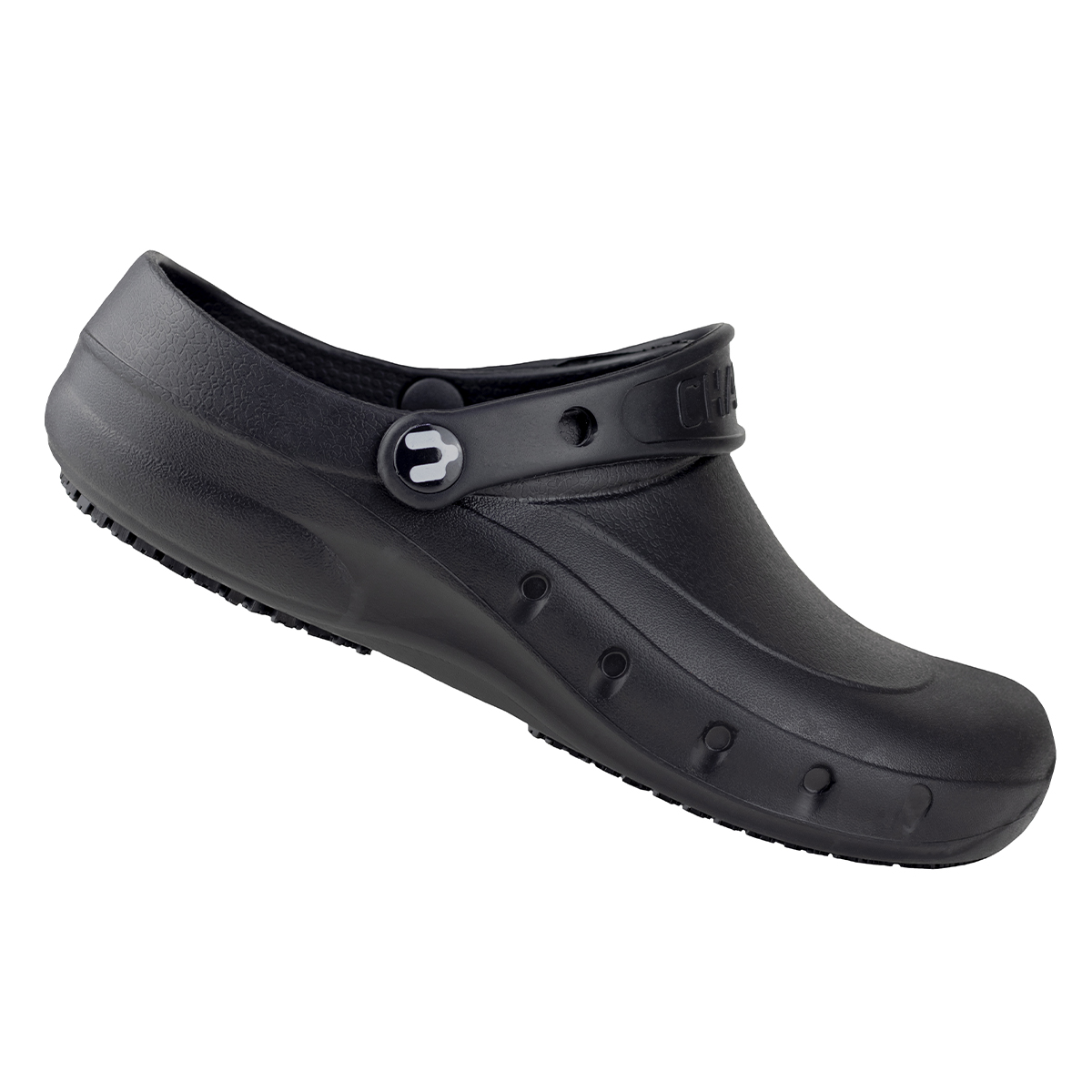 Sandalia Charly Antiderrapante 1022615 Negro Slip Resistant