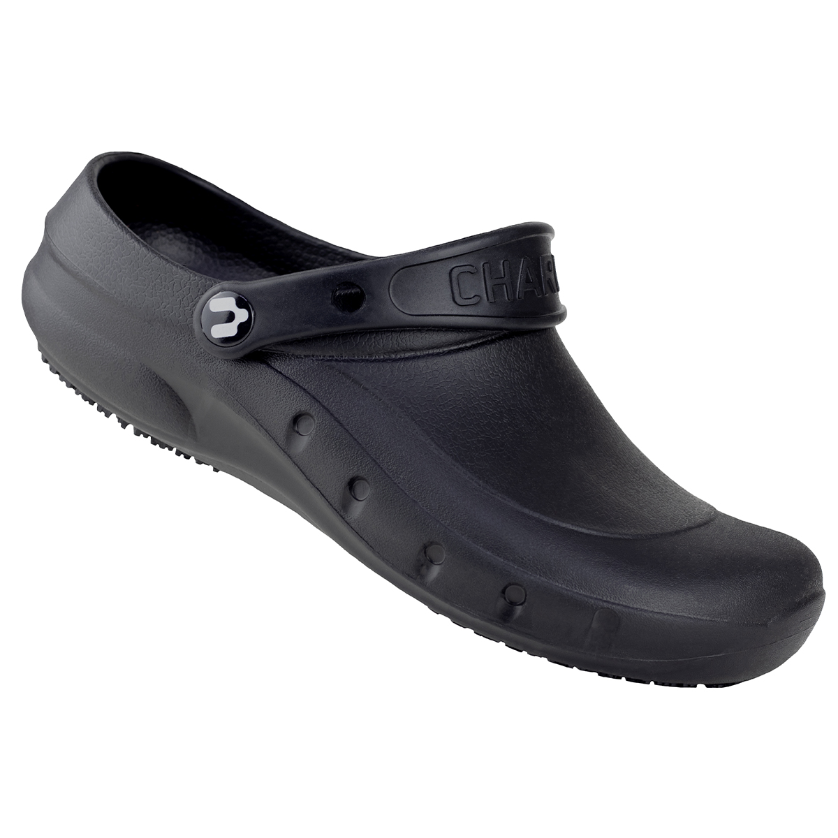 Sandalia Charly Antiderrapante 1022615 Negro Slip Resistant