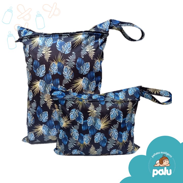 Bolsa Impermeable Palu Para Pañales de Tela 2 Tamaños Diferentes