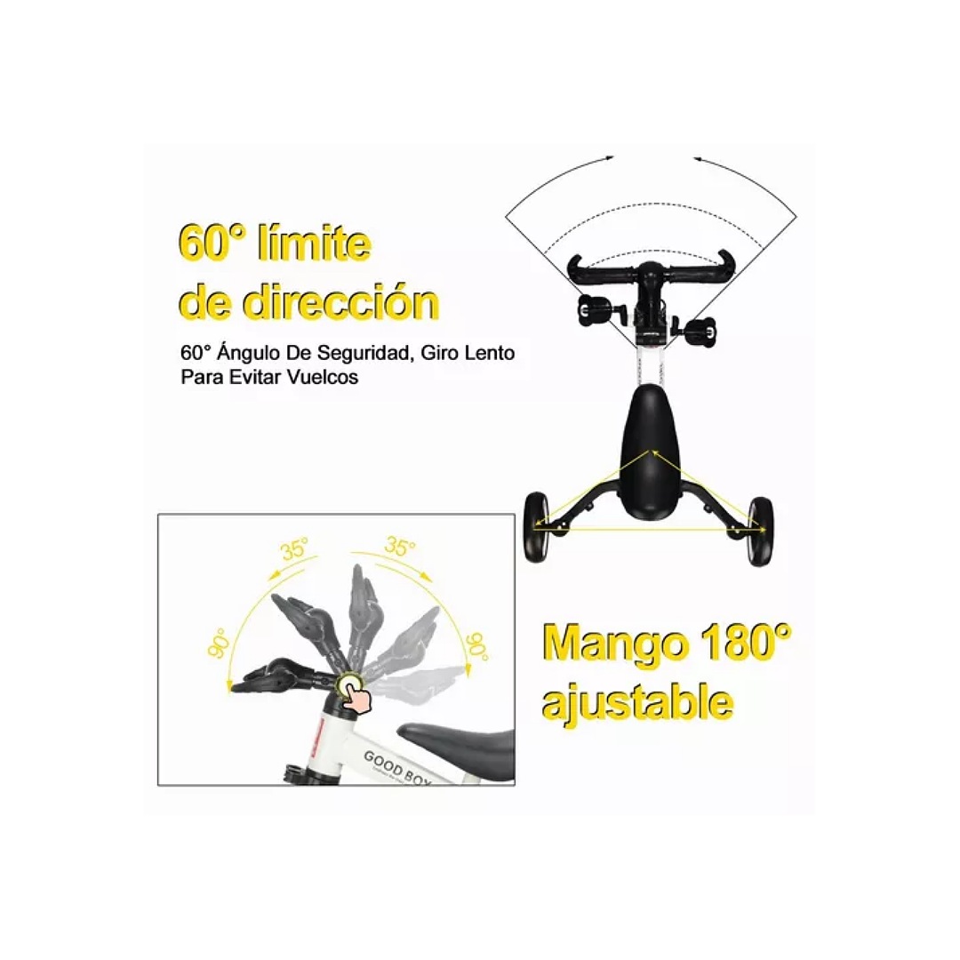 Bicicletas Triciclo De Equilibrio Montables Para Niños 3 En1