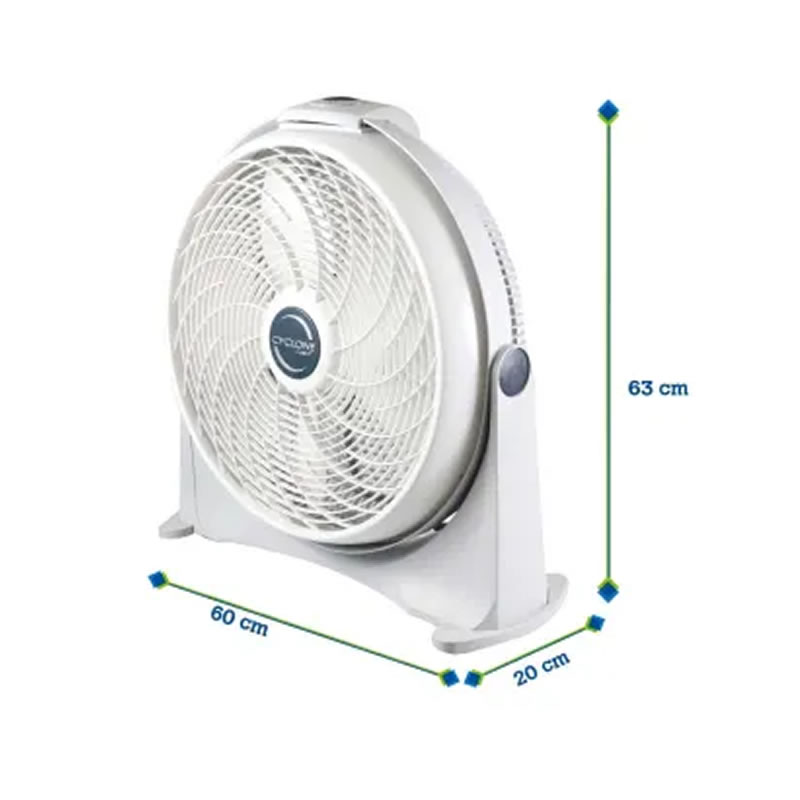 Ventilador de Piso 5 Aspas Y 3 Velocidades Lasko 98249 SMS