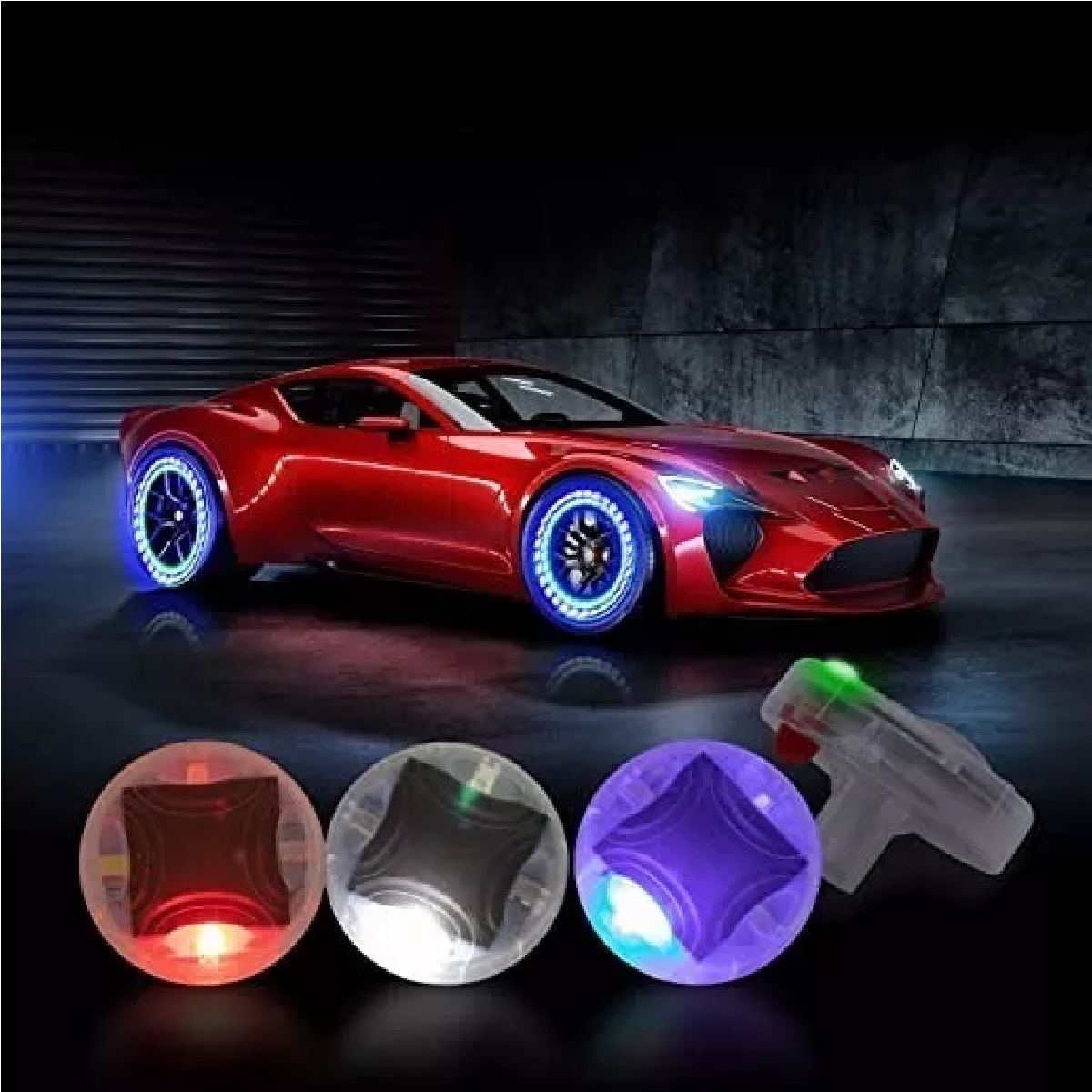 Luz De Chasis Decorativas Led De Colores Para Moto Y Auto