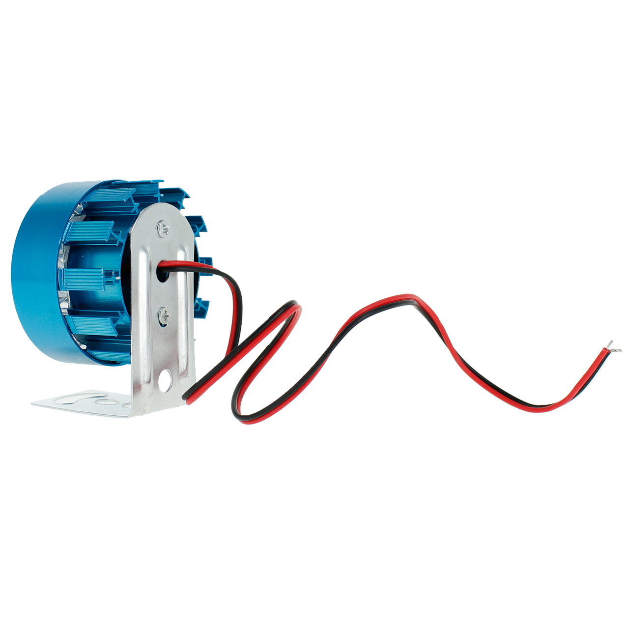 10 Faros 6 Led Redondo Auxiliar Estrobo Auto Moto Aluminio