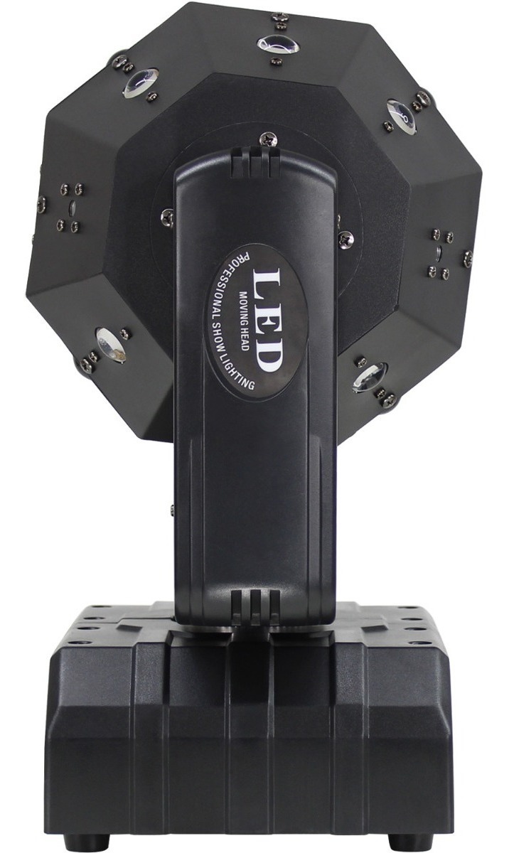 Cabeza Robótica Magic Ball Dj Rgbw Laser Telescopico DMX512