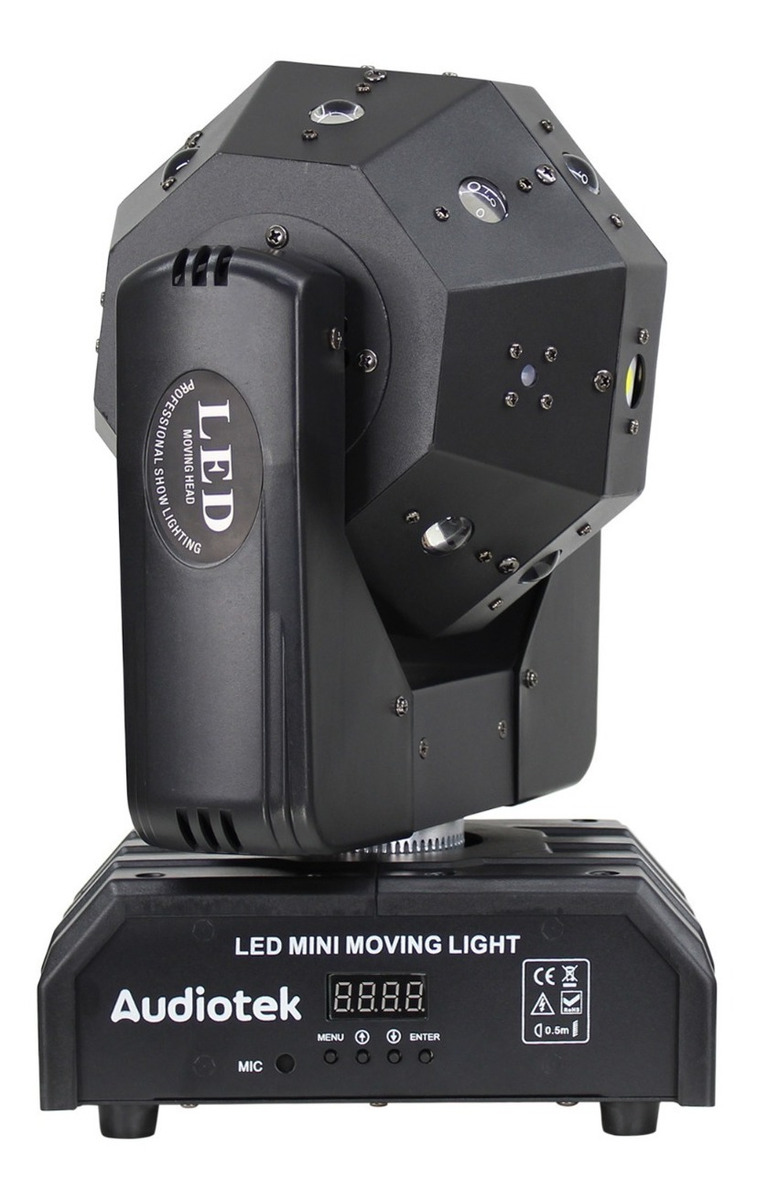 Cabeza Robótica Magic Ball Dj Rgbw Laser Telescopico DMX512