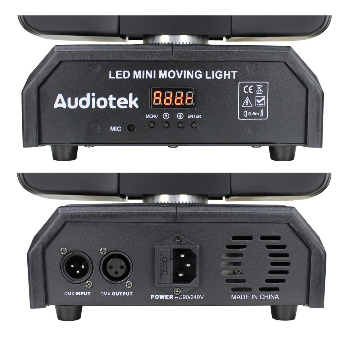 Cabeza Robótica Magic Ball Dj Rgbw Laser Telescopico DMX512