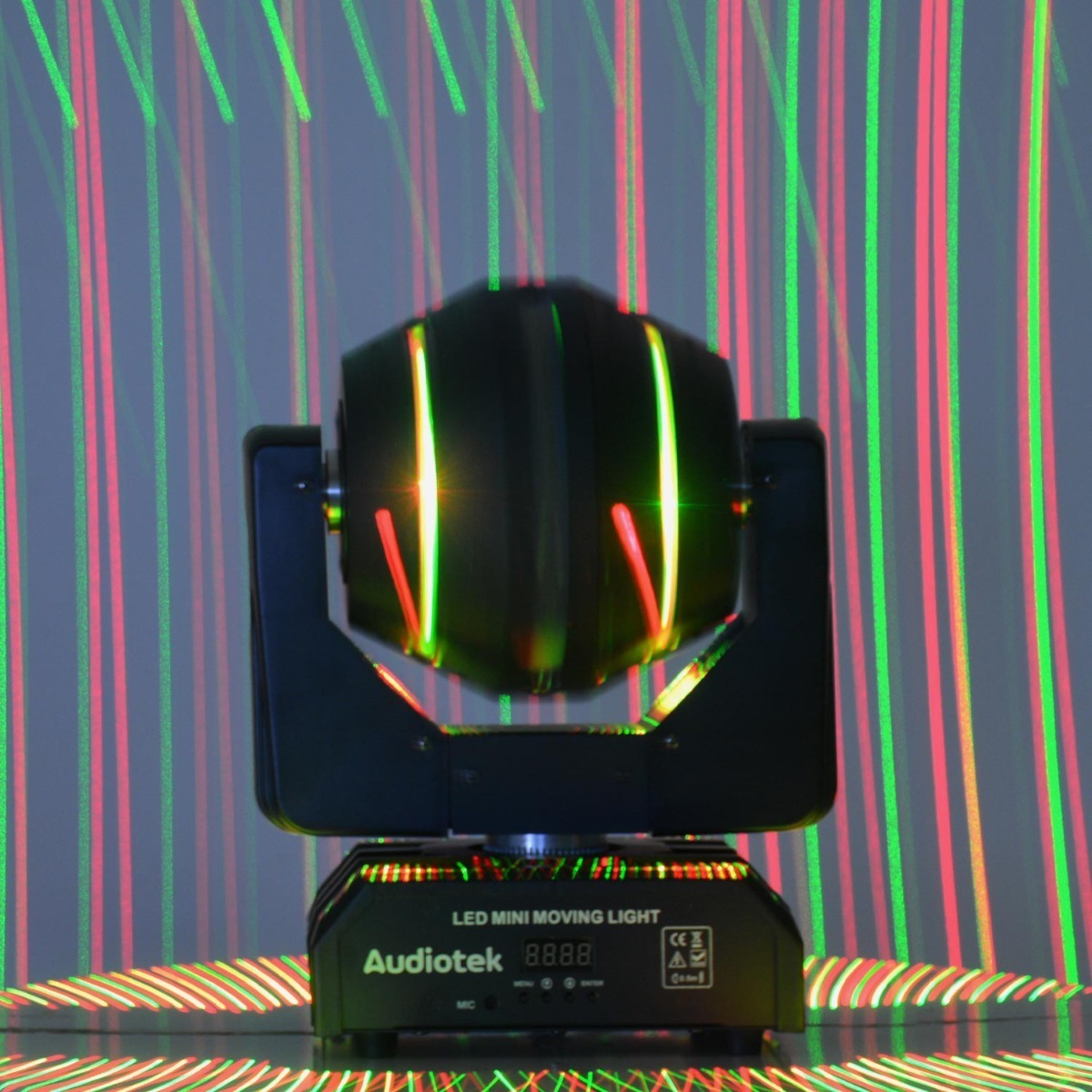 Cabeza Robótica Magic Ball Dj Rgbw Laser Telescopico DMX512