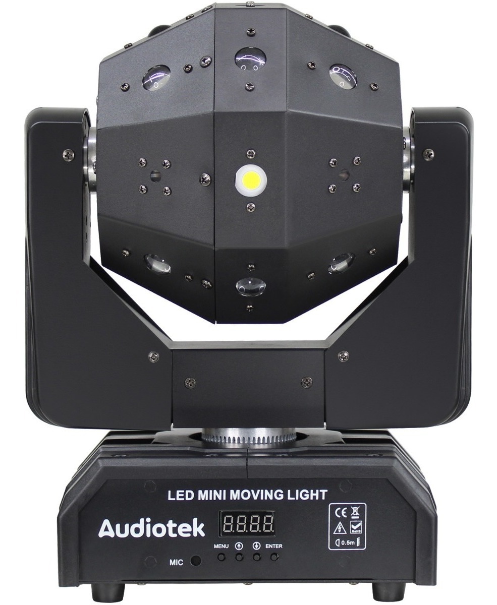 Cabeza Robótica Magic Ball Dj Rgbw Laser Telescopico DMX512