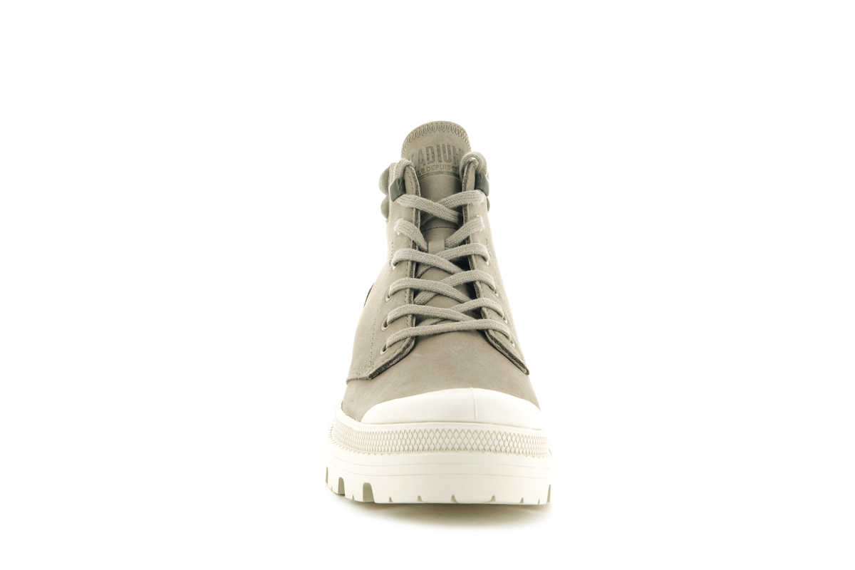 Botas Grises con Plataforma Palladium LO Cuff para Mujer