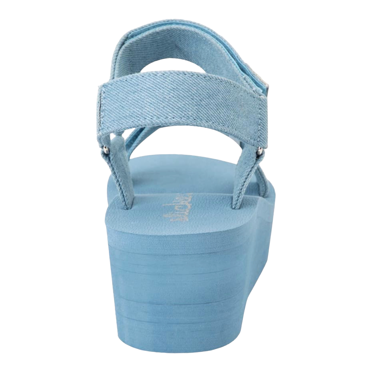 Sandalia Plataforma De Playa Slickers Suela Goma Eva