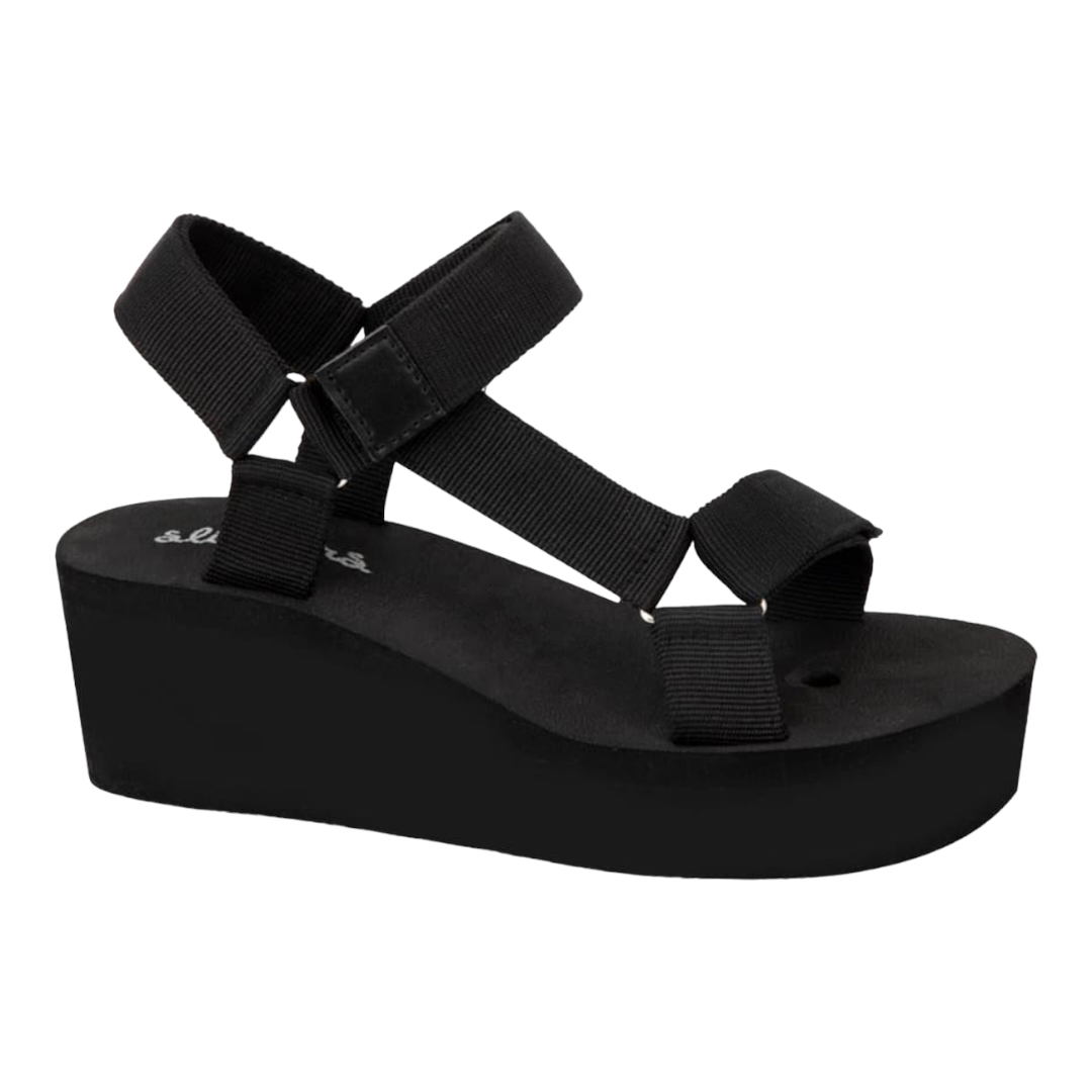 Sandalia Plataforma De Playa Slickers Suela Goma Eva