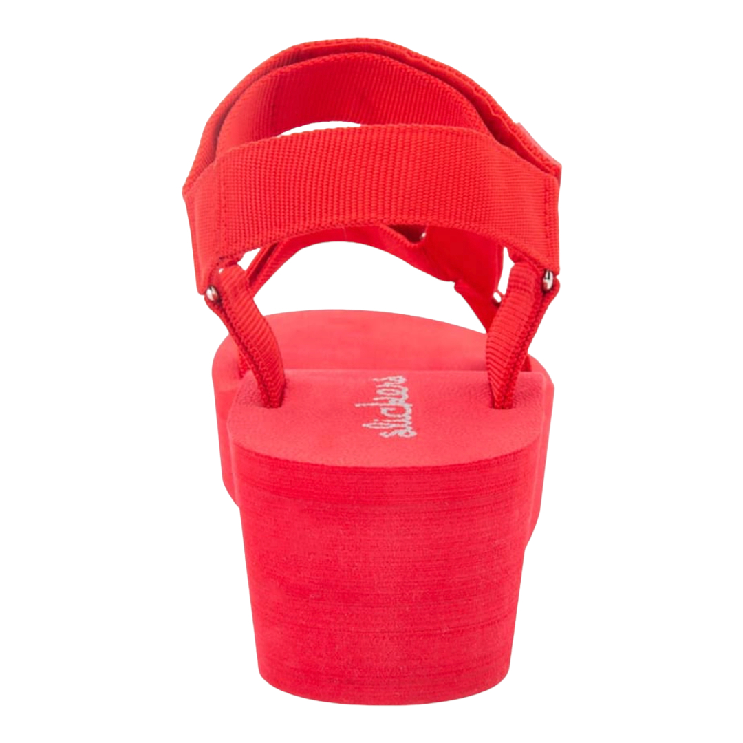 Sandalia Plataforma De Playa Slickers Suela Goma Eva