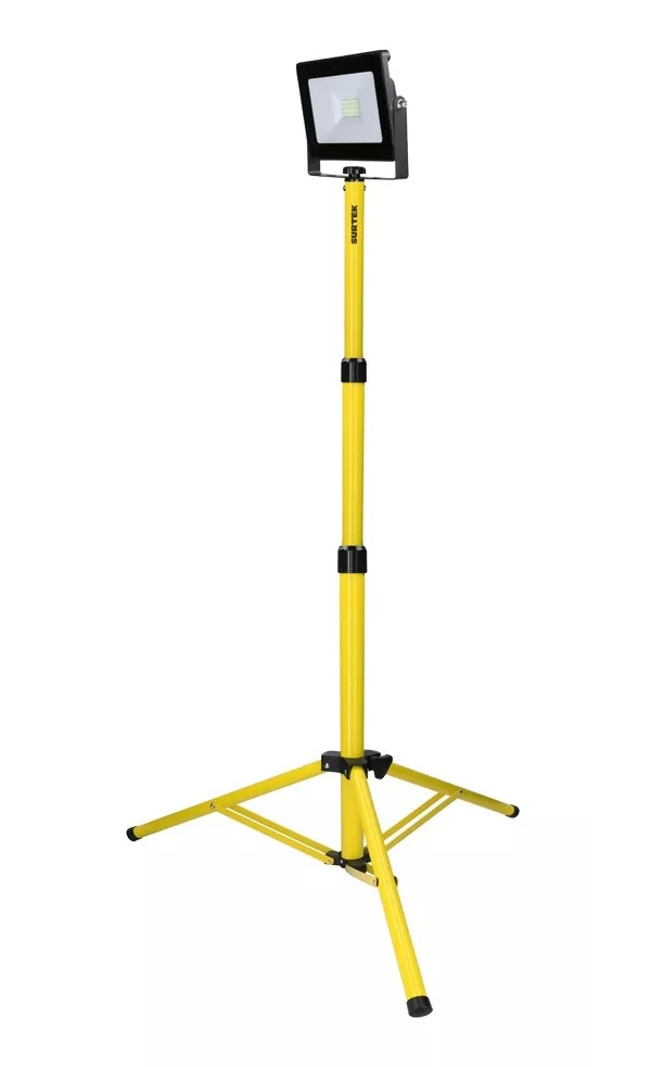 Reflector Pedestal 20w Aluminio Iluminación Surtek