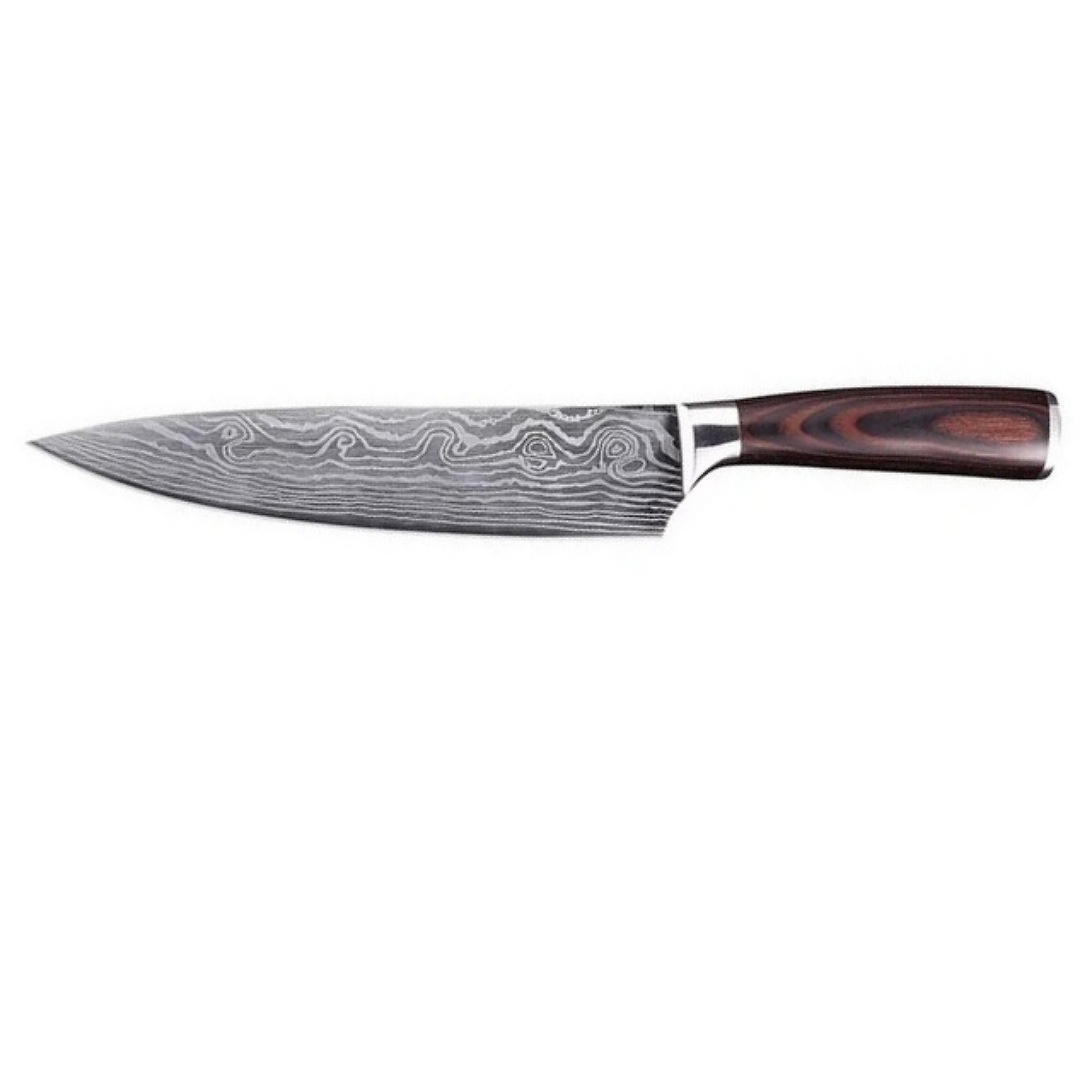 Cuchillo Chef Profesional Japones 8puLG mas Estuche De Regalo
