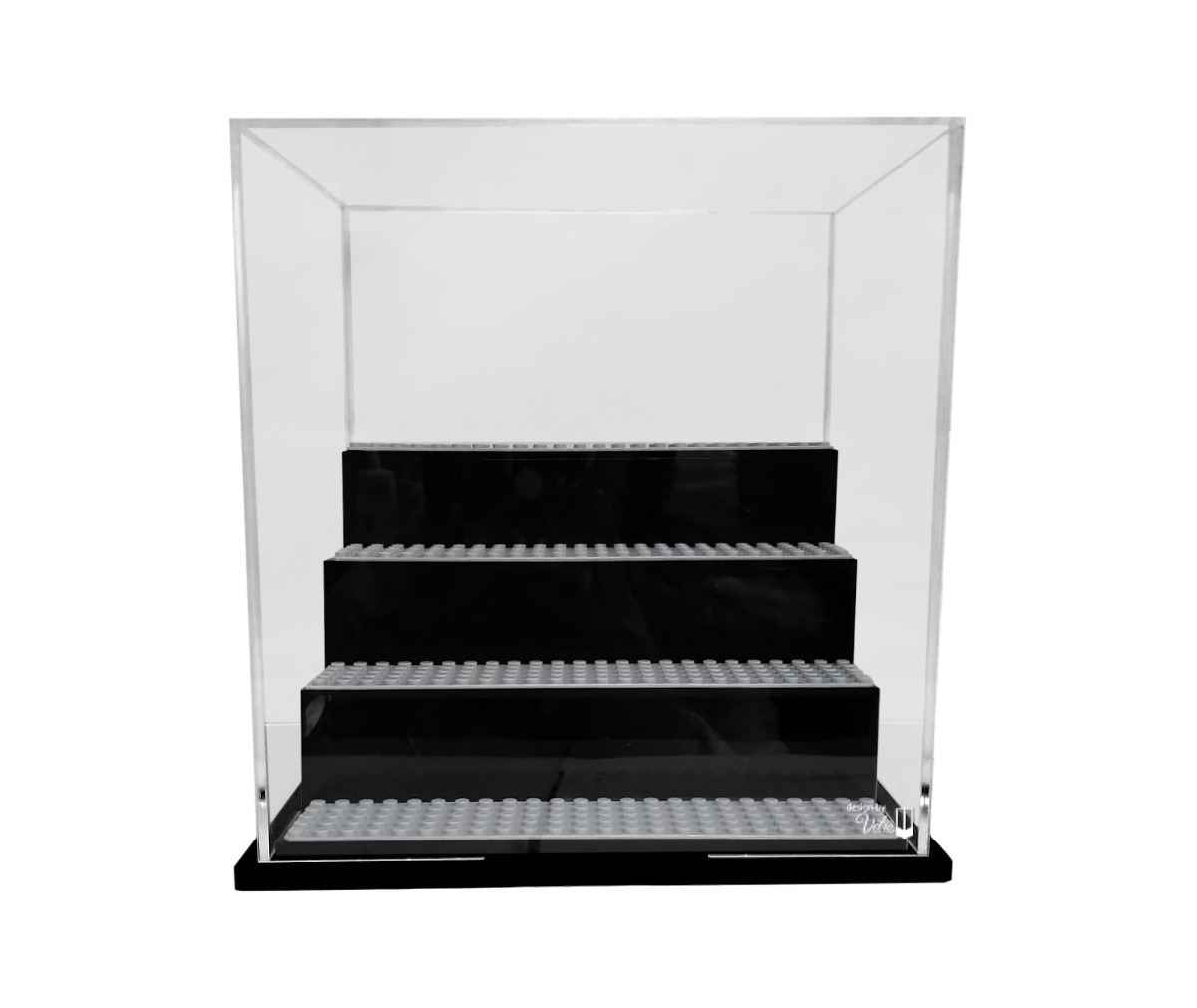 Exhibidor Escalera 4 Niveles Para Figuras Bloques Armables