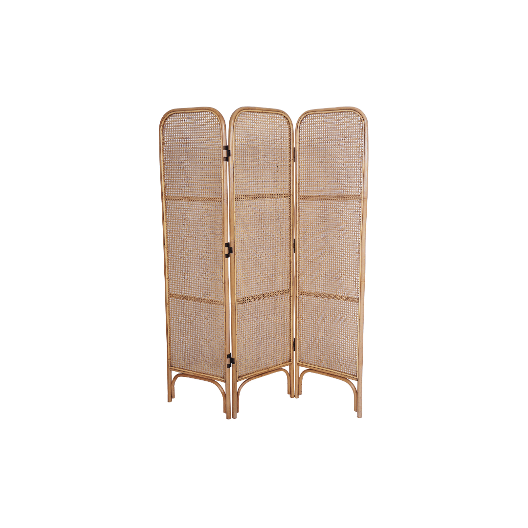 Biombo Amazonia Fabricado en Ratán Natural
