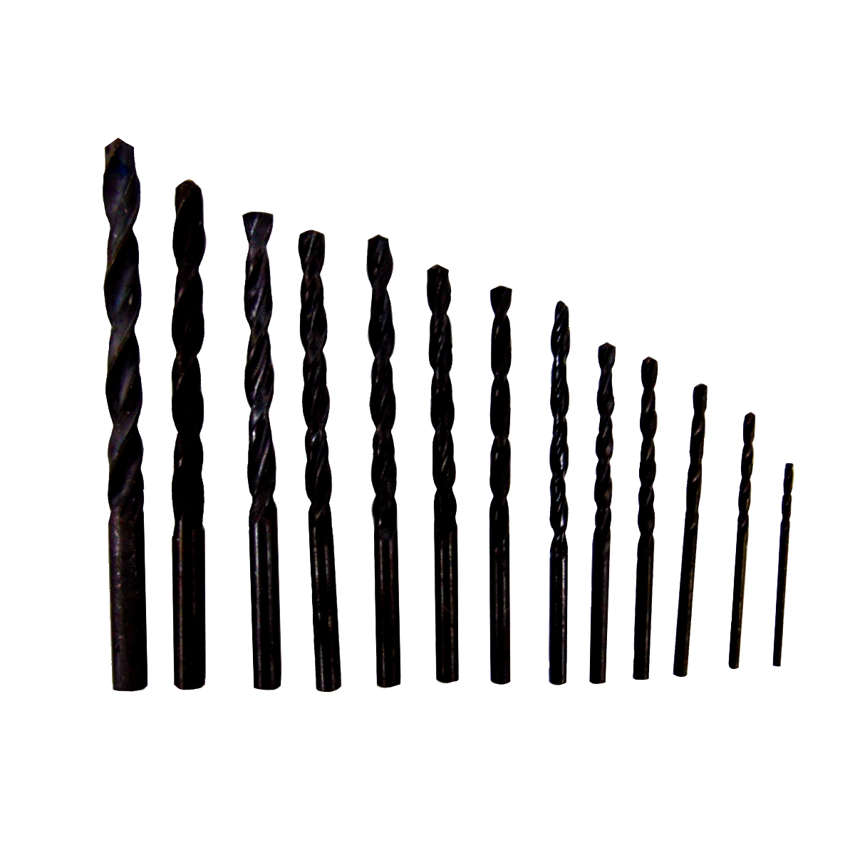 Juego De Brocas Para Metal Con Estuche 13 Piezas De Bolsillo Herramientas