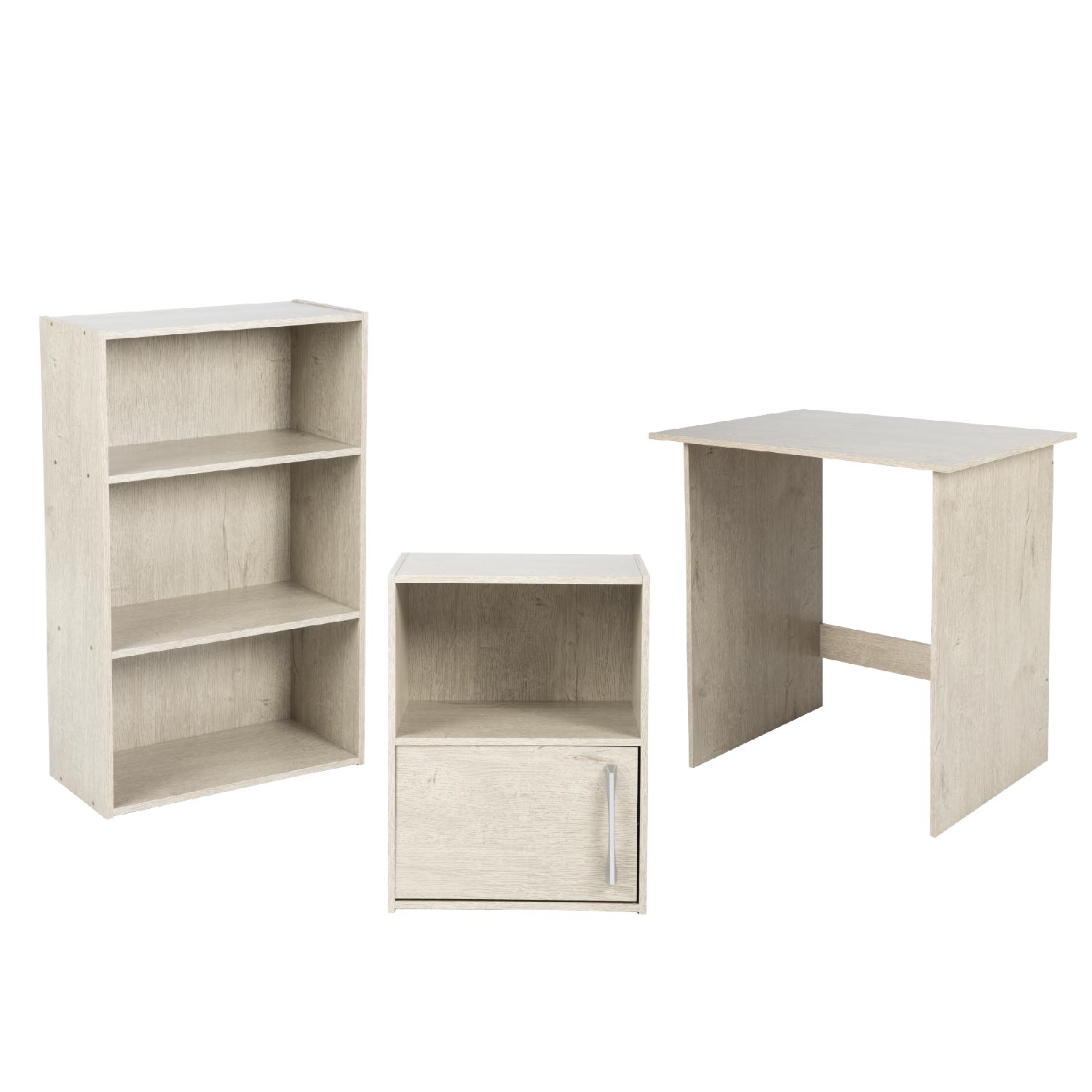 Escritorio Estante 3 Niveles + Organizador Combo Oficina