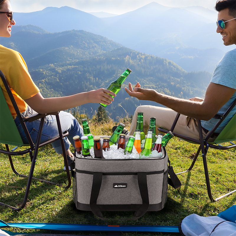 Hielera Térmica Extra Grande Impermeable 30 Litros 36 Latas Hikeo
