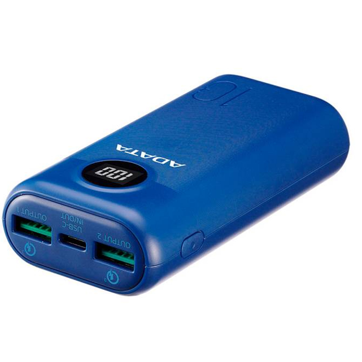 Power Bank 10000mah Portátil Adata P10000qcd Batería Tipo C- Azul