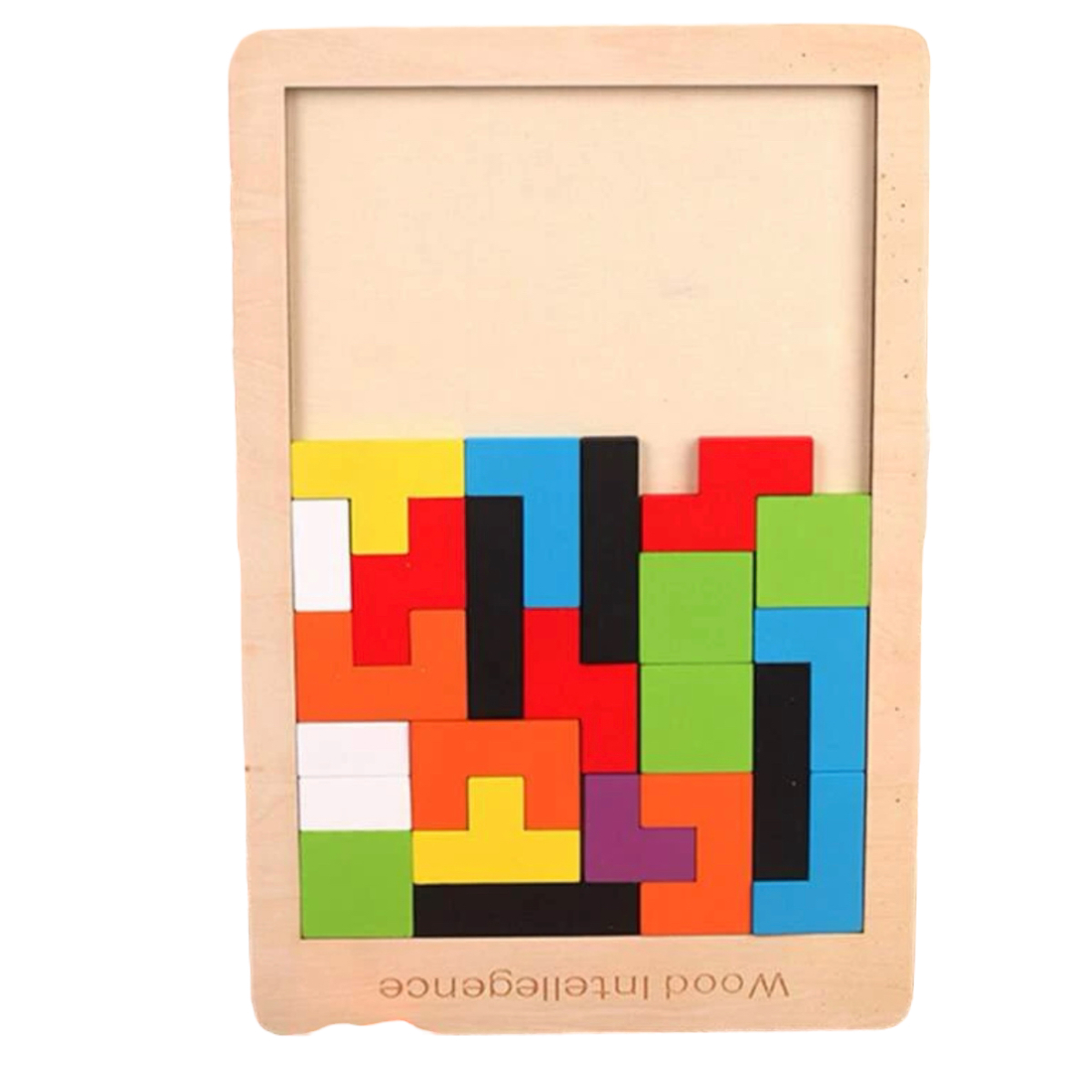 Juguete Educativo Tetris Rompecabezas Con Diseño Geométrico