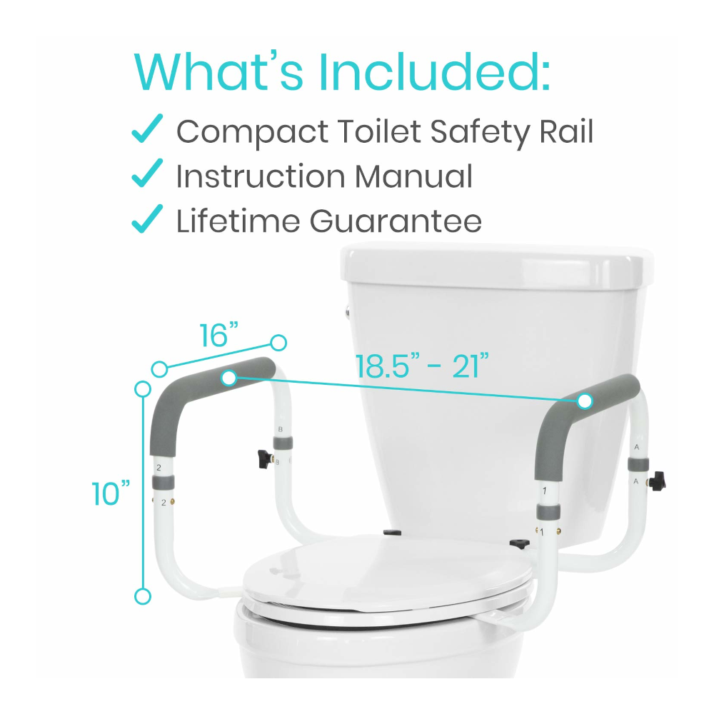 Barra de Apoyo Seguridad para Inodoro / Retrete / Taza de Baño