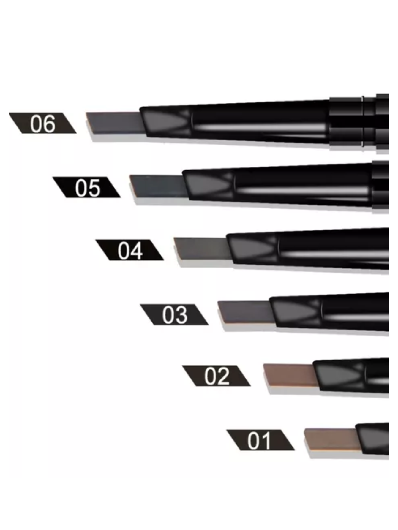      Lápiz Para Cejas Retractil Duo Con Cepillo Saniye (04 MARRÓN OSCURO)