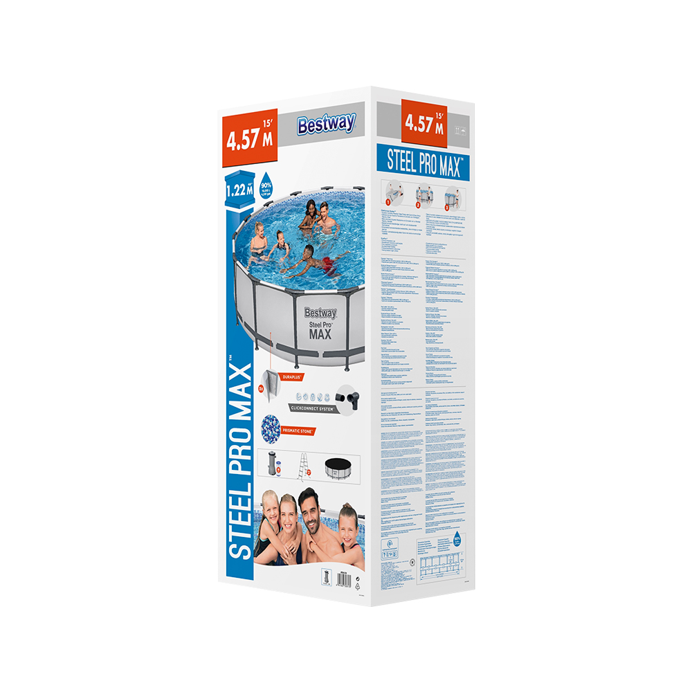 Alberca Estructural Circular Bestway 457 Cm Con Bomba Filtro