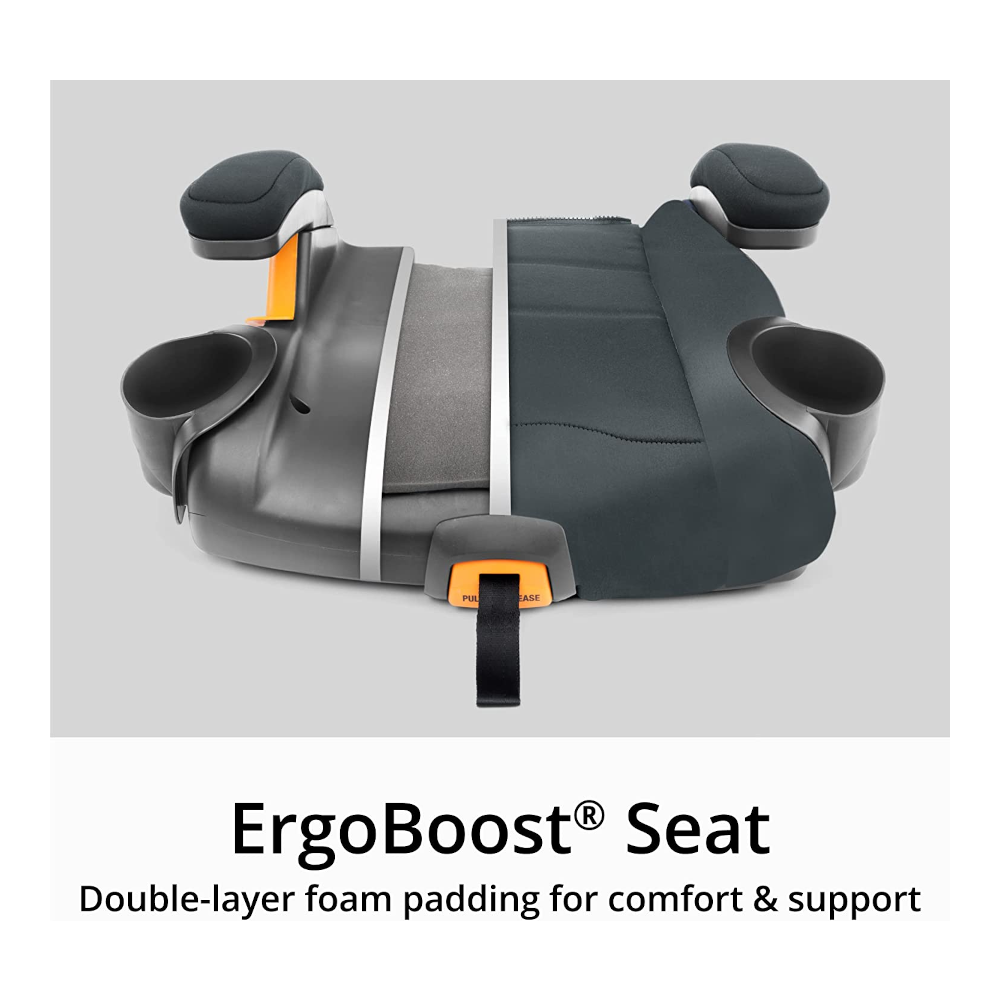 Asiento Elvador Booster para Niños, ClearTex Plus, Respaldo Alto, Sistema Latch