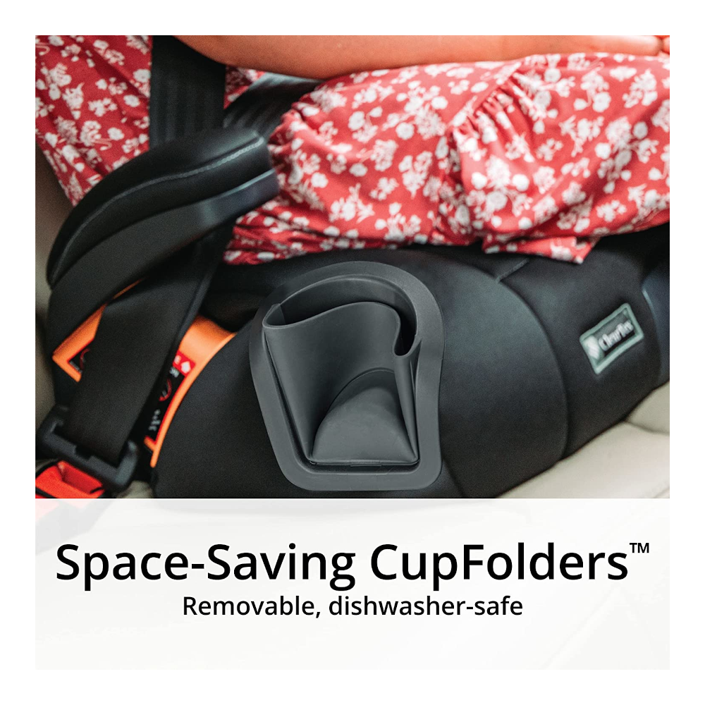 Asiento Elvador Booster para Niños, ClearTex Plus, Respaldo Alto, Sistema Latch